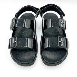 Gucci Women's GG Double Strap Birkenstock Style Platform Sandals